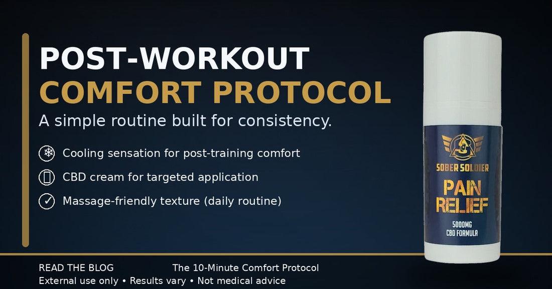 The 10-Minute Comfort Protocol: CBD + Menthol Cream for Post-Workout Recovery